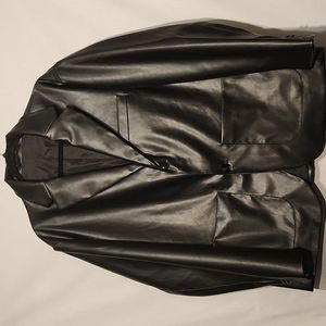 H&M Sports  Coat Foux Leather